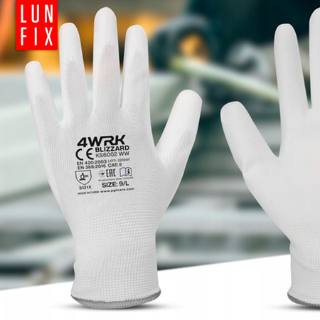 Pracovní rukavice polyuretanové vel. 10 XL 1 pár