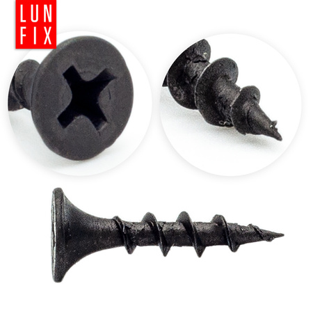 Vruty do sádrokartonu 3,5x25 do dřeva 1kg