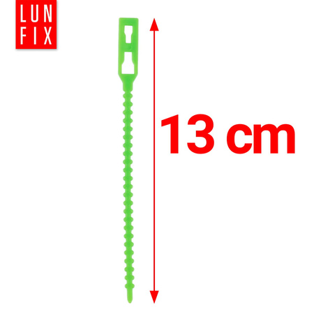Klipy na rostliny zelené 13 cm 50ks