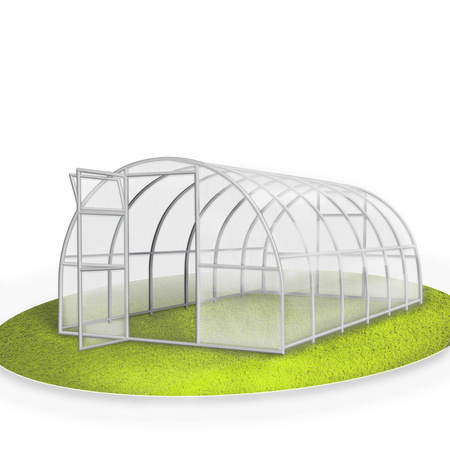 Polykarbonátový skleník 3x10m, profil 20x20mm, 3mm