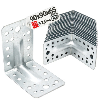 Úhelník s prolisem KP1 90x90x65x2,5 10 ks.