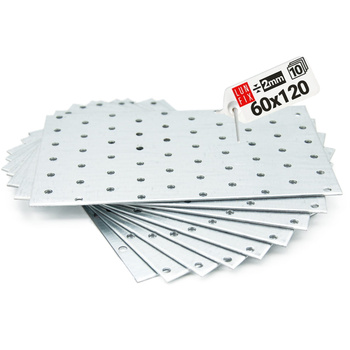 Perforovaná destička 120x60 plochá spojka PP6 10ks