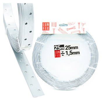 Zavětrovací pás 25x1,5 TM25 upevňovací páska role 25m