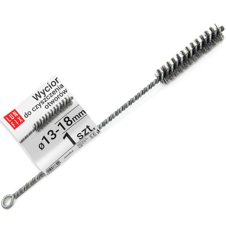 Kovový kartáč na čištění otvorů fi 13-18
