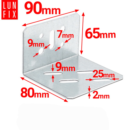Úhelník pro profily UA100 nastavitelný 1ks.