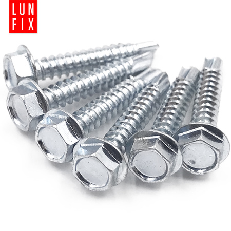 Samovrtný šroub 4,8x32 šestihranný DIN7504K pozinkovaný 100ks.