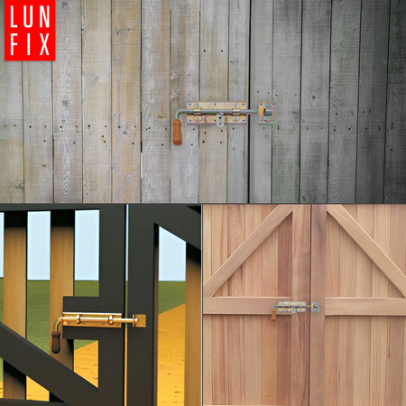 Zástrčka vratová 280x80mm s dřevěnou koncovkou pravá 1ks.