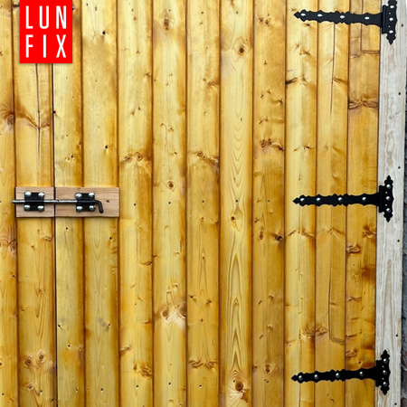 Dekorativní závěs černý 130x125x30x2 1ks.