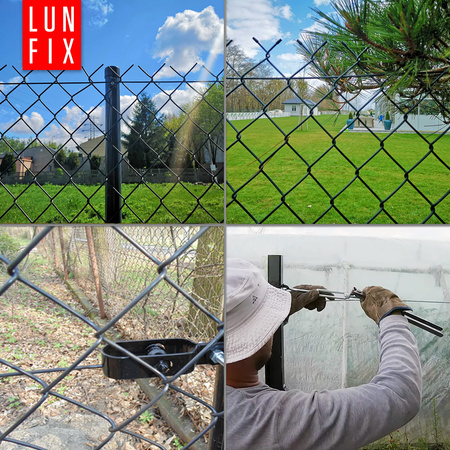 Napínací drát šedý pozinkovaný povlečený PVC 3,6 mm 50 m