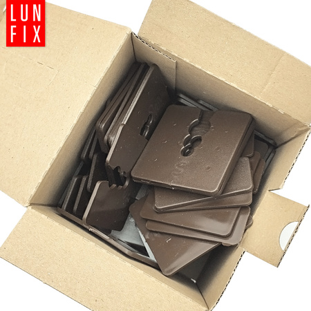 Distanční podložka 50x50x2mm 50 ks.