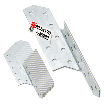 Spojka krokev/vaznice LK2 170x32,5 mm PRAVÁ 50ks.