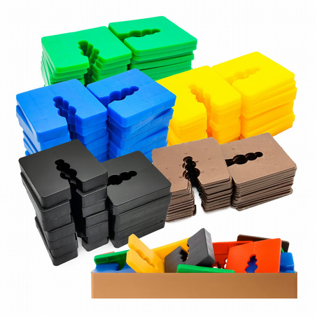 Sada distanční podložky 2-10 mm 300ks.