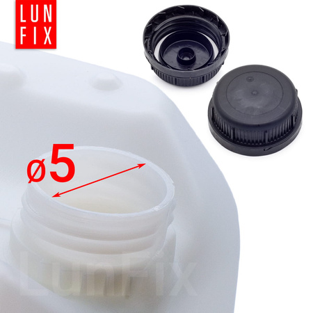 Kanystr na vodu s kohoutkem 20l HDPE kanystr + uzávěr