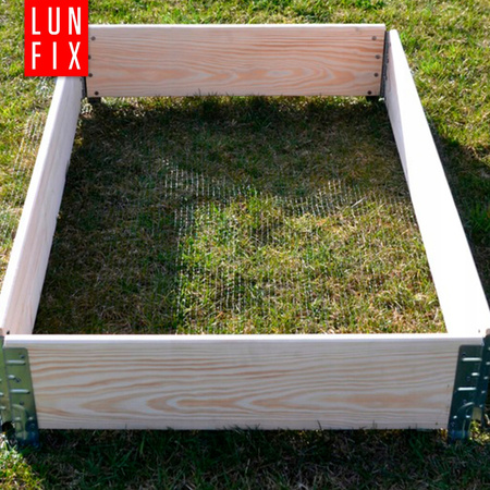 Vyvýšený záhon 120x80x20cm dřevěný