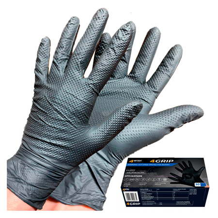 Nitrilové rukavice bez pudru M balení 50ks.