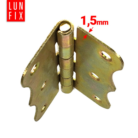 Závěs dekorativní 80x63x1,5 mm pozinkovaný 1ks.