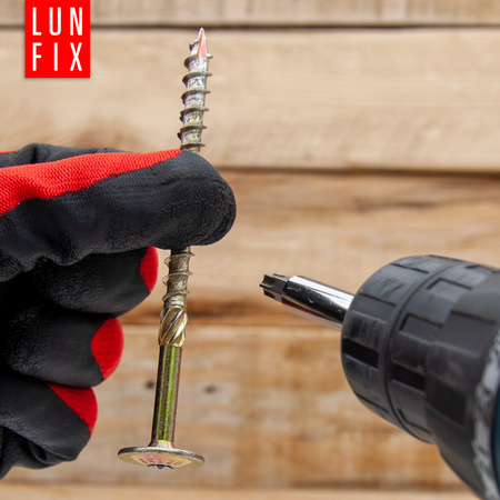 Tesařský talířový vrut 8x90 do dřeva WKCP 50ks.