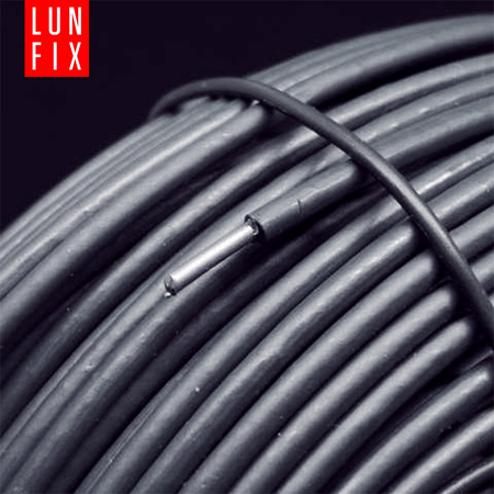 Napínací drát šedý pozinkovaný povlečený PVC 3,6 mm 50 m