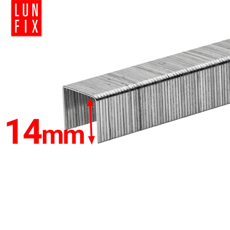 Čalounické sponky 14mm pro sešívačku typ 53 1000ks.