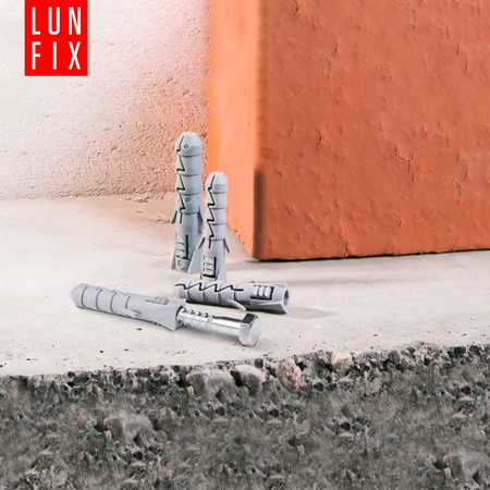 Hmoždinky rozpěrné 10x50 mm se šestihranným šroubem 6x60 mm 50ks.