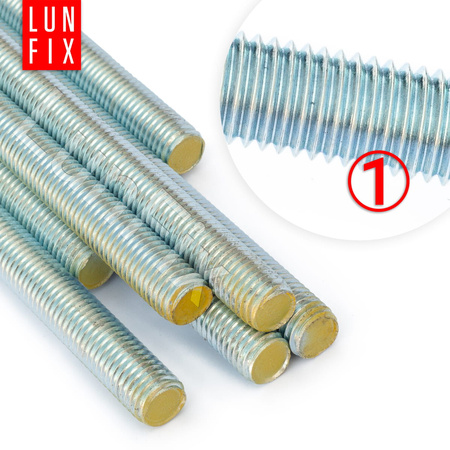 Závitová tyč M6 pozinkovaná 1000 mm 8.8 1 ks.