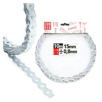 Zavětrovací pás 15x0,8 TM15 upevňovací páska role 10m