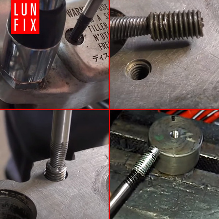 Vytahovače na zlomené šrouby, čepy 5ks.