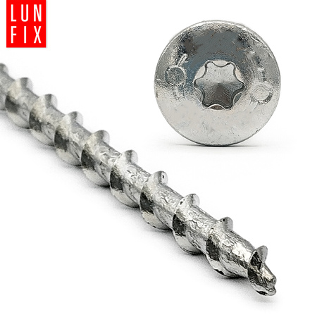 Vruty na beton 8x160 s talířovou hlavou TX30  50 kusů