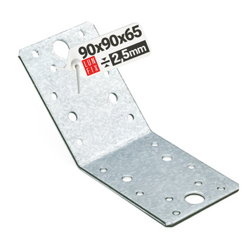 Úhelník pro montáž trámové vzpěry KLR3 90x90x65x2,5