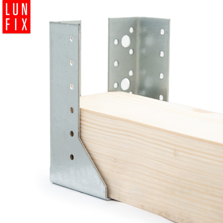 Závěs trámu 60x160x2 mm dělená botka