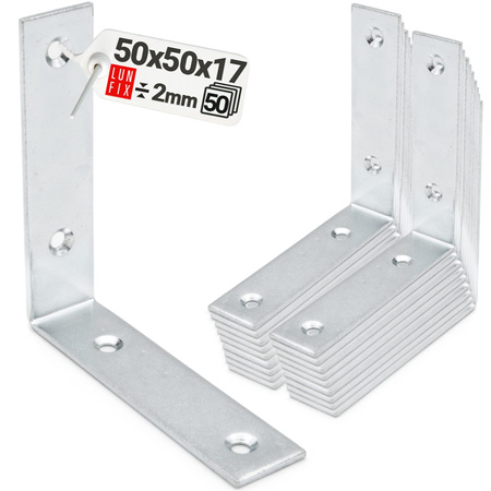 Úzký úhelník 50x50x17x2,0 KW4 50ks.