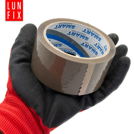 Hnědá akrylová balicí páska Smart 48mm/66m