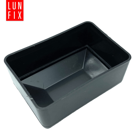 Čepička PVC na sloupek 40x60 mm černá 100ks.