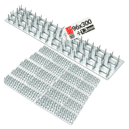 Styčníková deska 96x300 protištěpná spona PK4 10ks