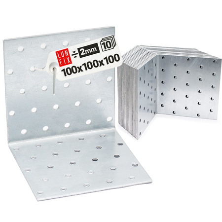 Montážní úhelník KM6 100x100x100x2 10ks.