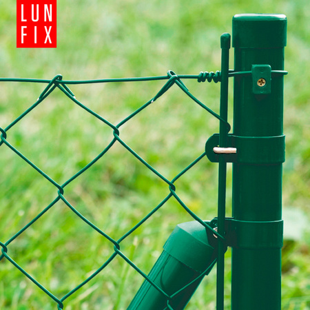 Plotový sloupek kulatý fi 42 tl. 1,2mm 2m 200cm zelený