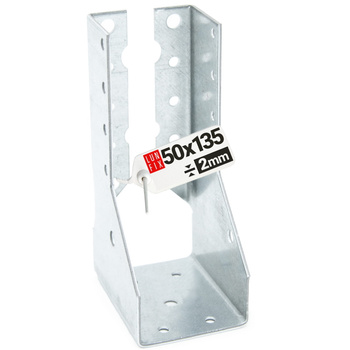 Závěs trámu 50x135x2 mm dělená botka