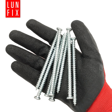 Vrut na okenní a dveřní rám 7.5x132 pozink 100 ks.