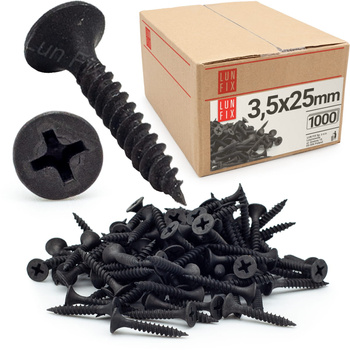 Vrut do sádrokartonu 3,5x35 na kov a CD profily 1000ks.