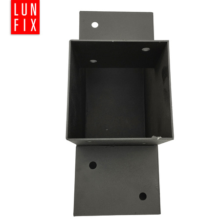 Spojka trámů T 70x70mm čtvercová podpora 3 konce