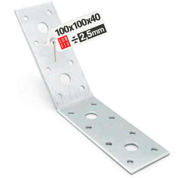 Úhelník pro montáž trámové vzpěry KLR4 100x100x40x2,5