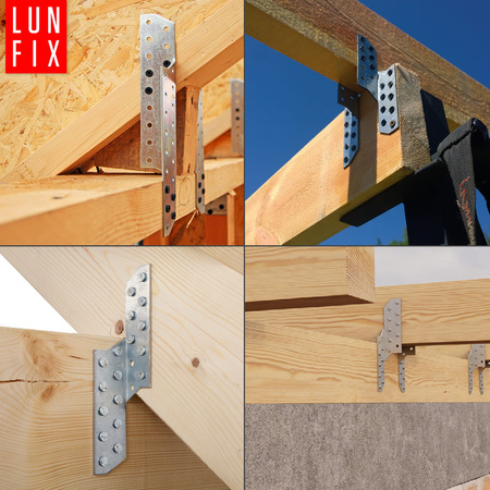 Spojka krokev/vaznice LK4 210x32,5 mm PRAVÁ 50ks.