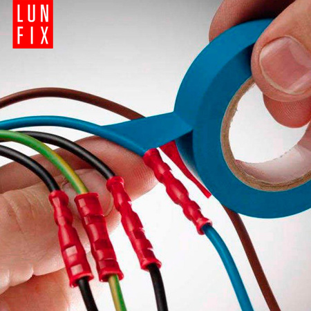 Modrá PVC izolační páska 19 mm 20 m 1 ks.