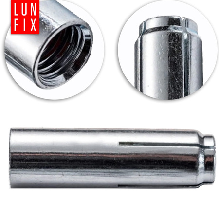 Klínová kotva ocelová M10 10ks.