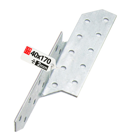 Spojka krokev/vaznice LK1 170x40 mm LEVÁ 1ks.