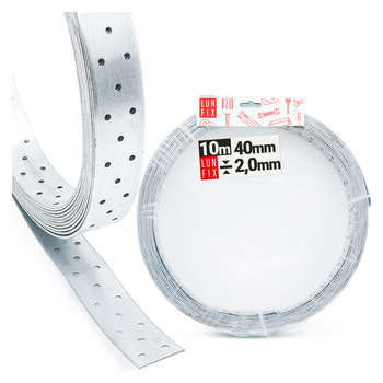 Zavětrovací pás 40x2,0 TM25 upevňovací páska role 10m