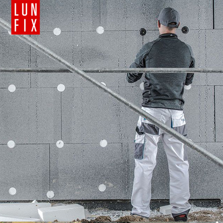 Talířová hmoždinka 180 mm s plastovým trnem 200ks.