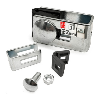 Příchytka plotového panelu pozinkovaná