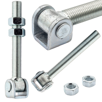 Nastavitelný závěs M20x180 mm dlouhý pro brany, branka a dveře