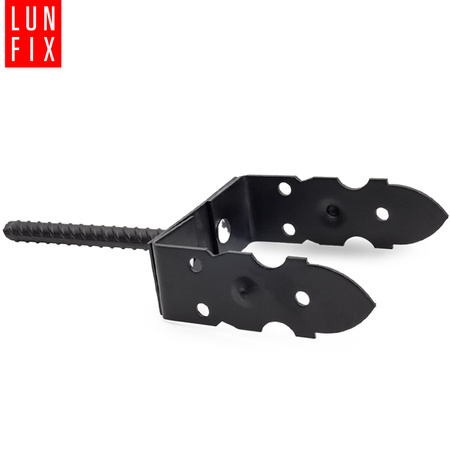 Dekorativní nastavitelná patka s týčí do betonu + šrouby